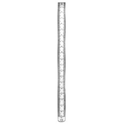 Ruler Metal 60cm