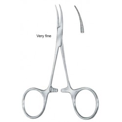 Jacobson-Halstead Hemostatic Forceps BJ Curved 13cm/5" Very Fine