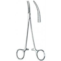 Fuchsig Hemostatic Forceps BJ Curved 19cm/7 1/2"