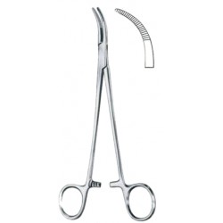 Schnidt Hemostatic Forceps BJ Full Curved 19cm/7 1/2"