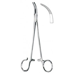 Schnidt Hemostatic Forceps BJ Full Curved 19cm/7 1/2"