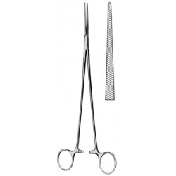 Nissen Hemostatic Forceps BJ Curved 22cm/8 3/4"