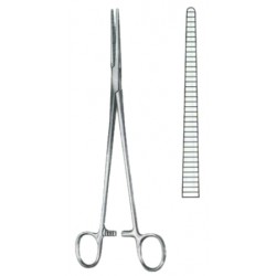 Roberts Hemostatic Forceps BJ Straight 22cm/8 3/4"