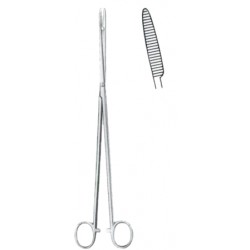 Palkmann Dressing Forceps SJ Curved 25cm/10"
