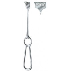 Volkmann Retractors Blunt 8 Prongs 9x40 22cm/8 3/4"