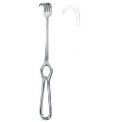 Kocher Retractors Semi-Sharp 1 Prong 21.5cm/8 1/2"