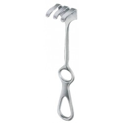 Ollier Retractors 3 Prongs 36x30mm 19.5cm/7 3/4"
