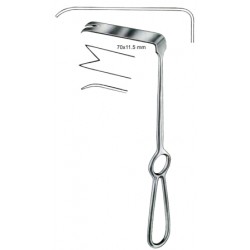 Ramus Retractors for Maxillofacial Surgery 70x11.5mm 22cm/8 3/4"