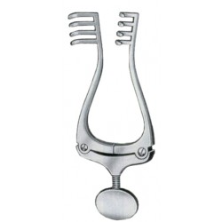 Jansen-Deep Retractors Blunt 10.5cm/4 1/4"