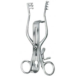 Henley Retractors Sharp 16.5cm/6 1/2" Complete with 3 Central Blades