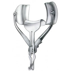 Ricard Abdominal Retractors 30cm/12" Complete with Lateral and Central Blades