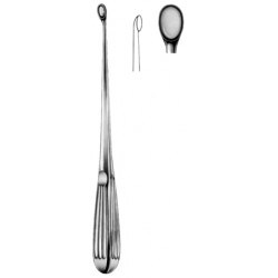 Bruns Bone Curettes 23cm/9" Fig # 6 B