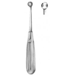Bruns Bone Curettes 17cm/6 3/4" Fig # 2