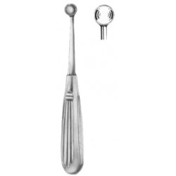 Bruns Bone Curettes 17cm/6 3/4" Fig # 3