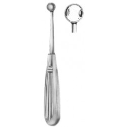 Bruns Bone Curettes 17cm/6 3/4" Fig # 5