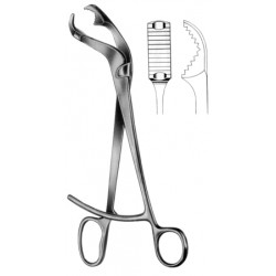 Verbrugge Bone Holding Forceps CJ 27cm/10 1/2"