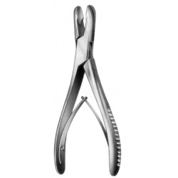 Luer Bone Rongeur Forceps BJ Straight 18.5cm/7 1/4" Heavy Pattern