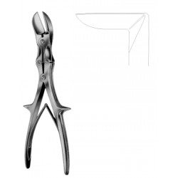 Stille-Liston Bone Cutting Forceps Curved M/Action 27cm/10 1/2"