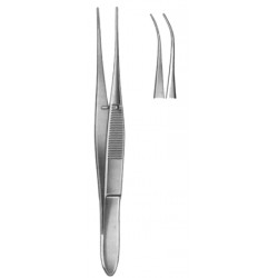 Graefe Iris Forceps Curved 10cm/4"