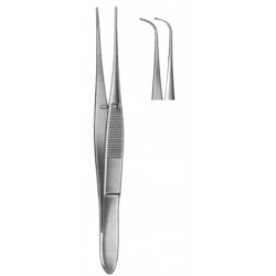 Graefe Iris Forceps Full Cirved 10cm/4"