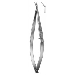 Castroviejo Iridectomy Scissors Curved 10cm/4"