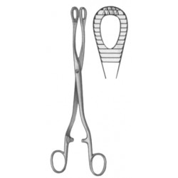Heywood-Smith Uterine Polypus Forceps SJ 25cm/10"