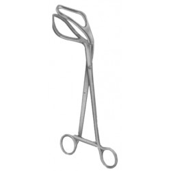 Somer Uterine Elevating Forceps SJ 23cm/9"