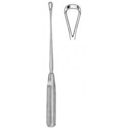 Sims Uterine Curettes Sharp 13.5mm 25cm/10" Fig # 5 Rigid